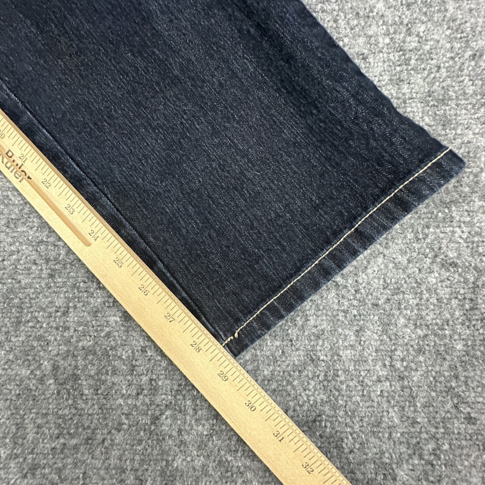 Gloria Vanderbilt Amanda Straight Leg Womens Size 16W Dark Wash Blue Denim Jeans - Picture 8 of 16